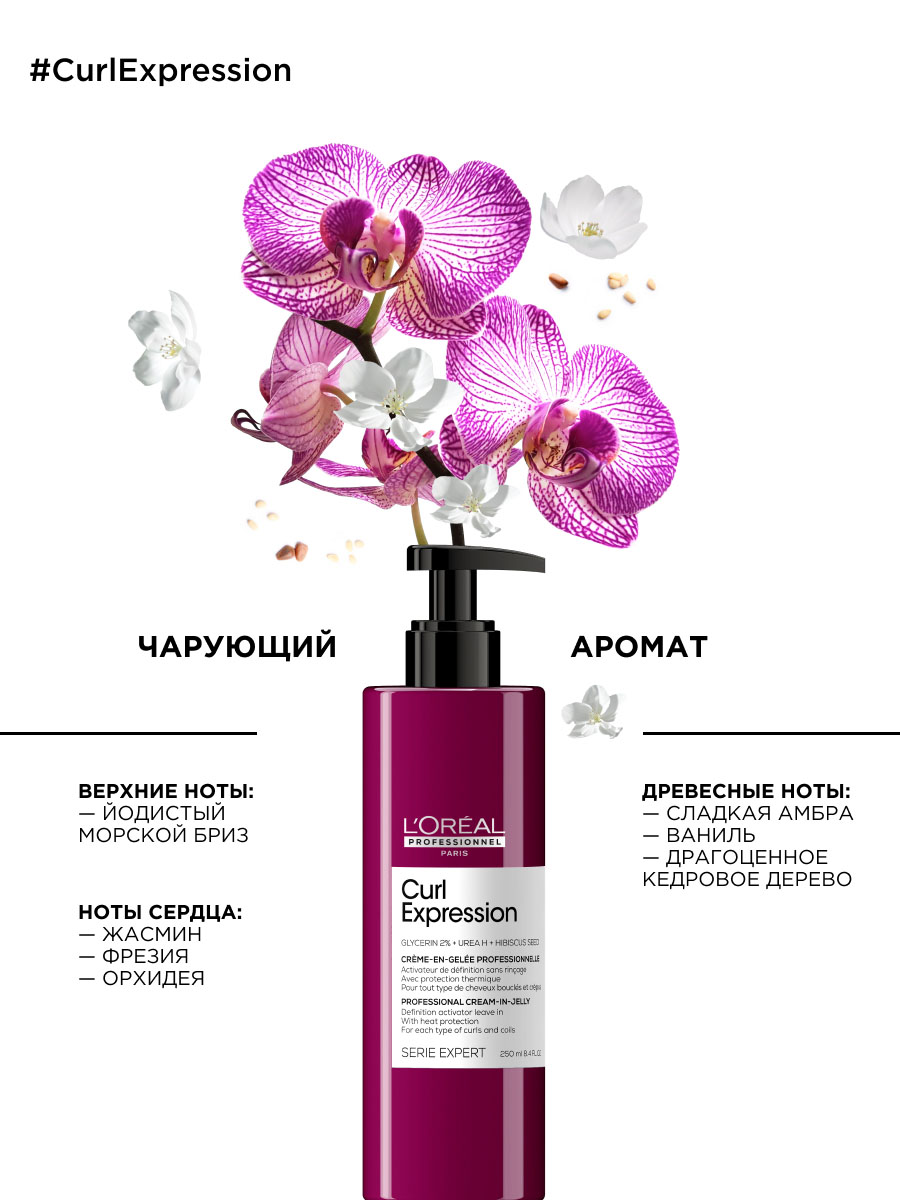 Лореаль Профессионель Профессиональный крем-гель активирующий и очерчивающий завиток для всех типов кудрявых волос, 250 мл (L'oreal Professionnel, Serie Expert) Лореаль Профессионель Профессиональный крем-гель активирующий и очерчивающий завиток для всех типов кудрявых волос, 250 мл (L'oreal Professionnel, Serie Expert) фото 12