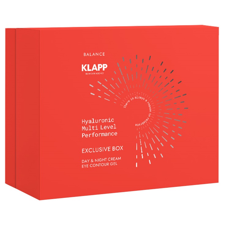 

Klapp Подарочный набор увлажняющих средств Balance Core Set: крем 50 мл + гель для век 15 мл (Klapp, Multi Level Performance), Multi Level Performance