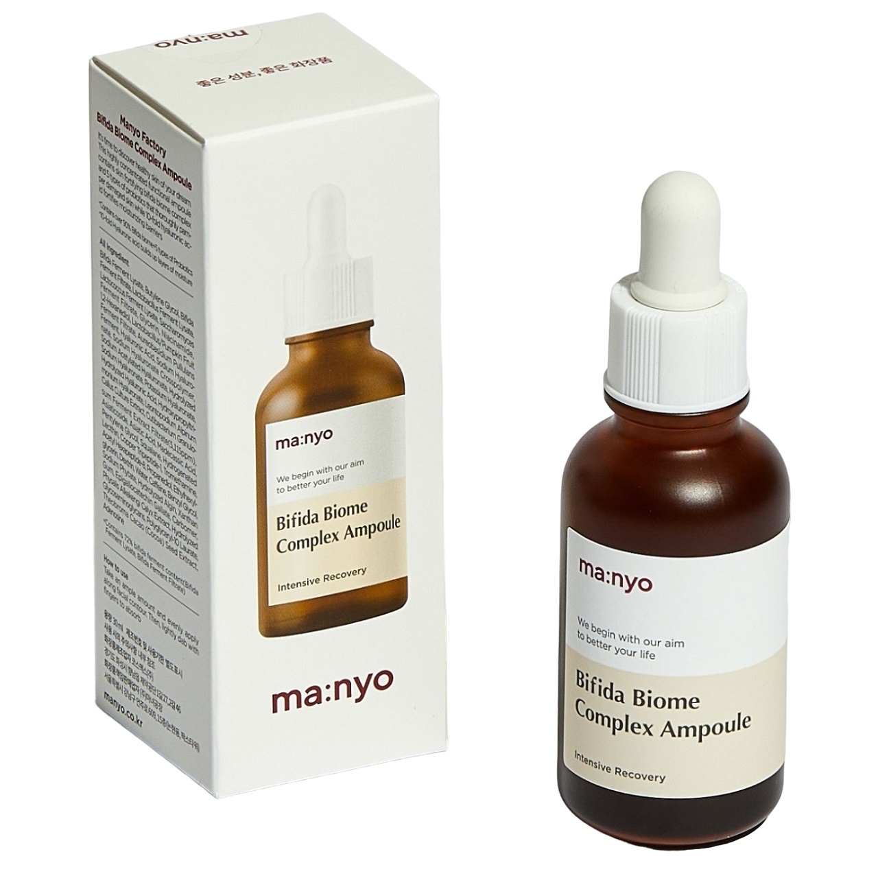 Manyo Омолаживающая увлажняющая сыворотка для лица Biome Complex Ampoule, 30 мл (Manyo, Bifida)