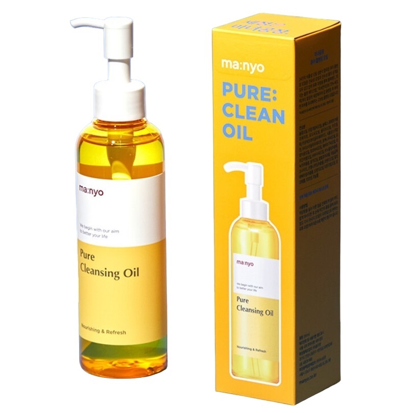 цена Manyo Гидрофильное масло для глубокого очищения кожи лица Cleansing Oil, 200 мл (Manyo, Pure)