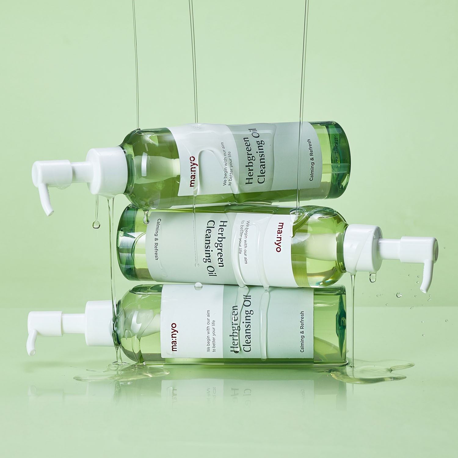 Маньо Гидрофильное масло на основе комплекса трав Cleansing Oil, 200 мл (Manyo, Herb Green) фото 6