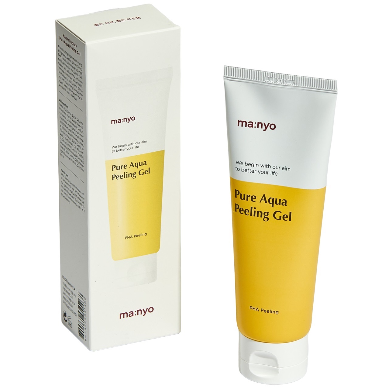 Manyo Пилинг-гель с PHA-кислотой Pure Aqua Peel, 120 мл (Manyo, Pure)