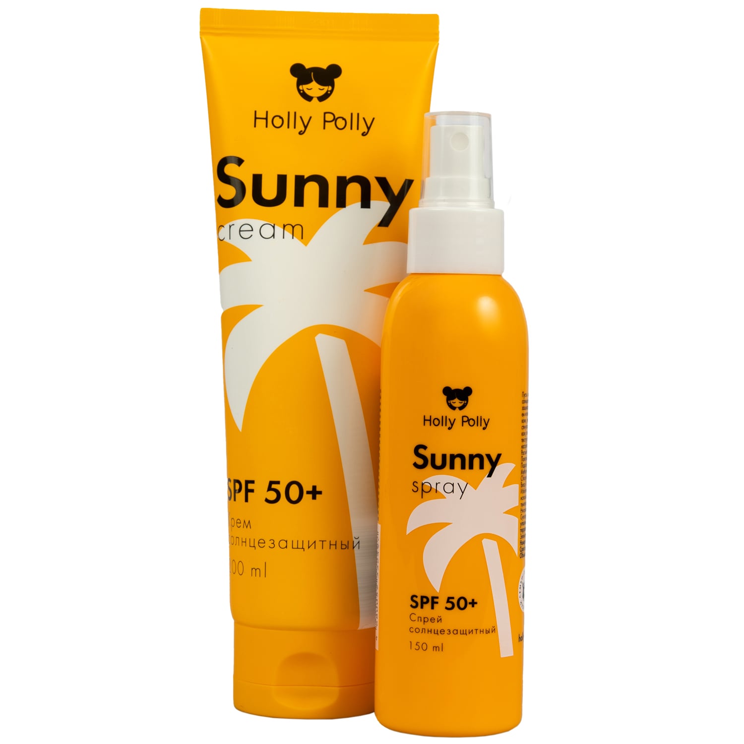 Холли Полли Солнцезащитный спрей для лица и тела SPF50+, 150 мл (Holly Polly, Sunny) фото 8