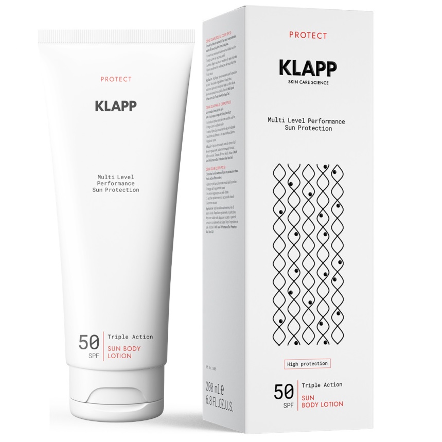 Клапп Солнцезащитный лосьон для тела Sun Body Lotion, 200 мл (Klapp, Multi Level Performance) фото 0