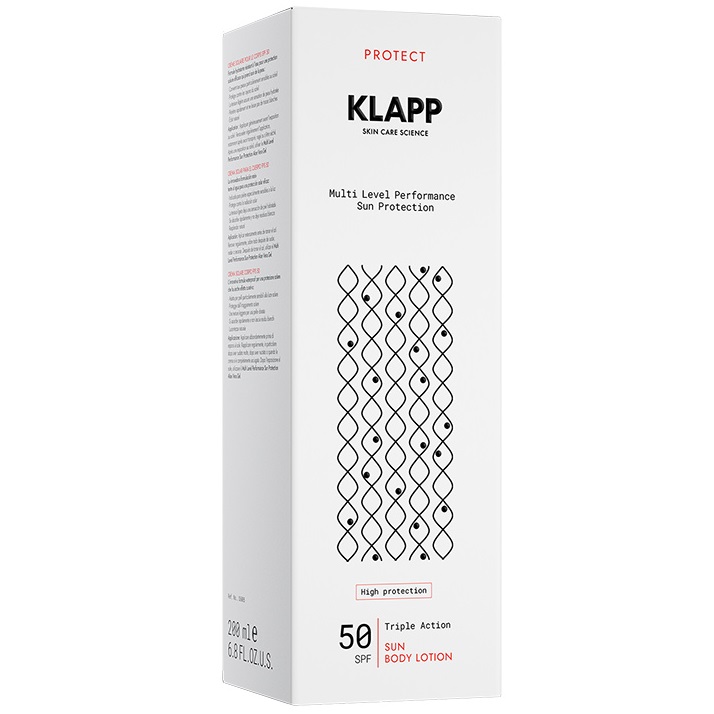 Клапп Солнцезащитный лосьон для тела Sun Body Lotion, 200 мл (Klapp, Multi Level Performance) фото 2