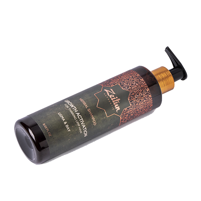 Зейтун Фито-шампунь с маслом усьмы для роста волос Growth Activation, 250 мл (Zeitun, Authentic) фото 3