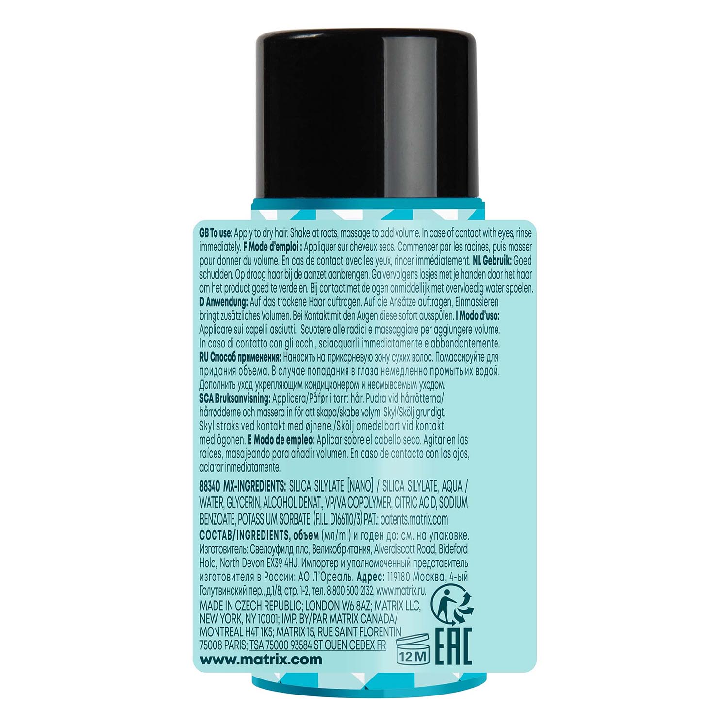 Матрикс Профессиональная пудра Height Riser для прикорневого объема, 7 г (Matrix, Стайлинг) фото 7