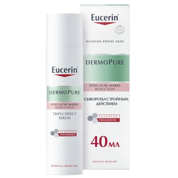 Eucerin Сыворотка с тройным действием, 40 мл (Eucerin, DermoPure)