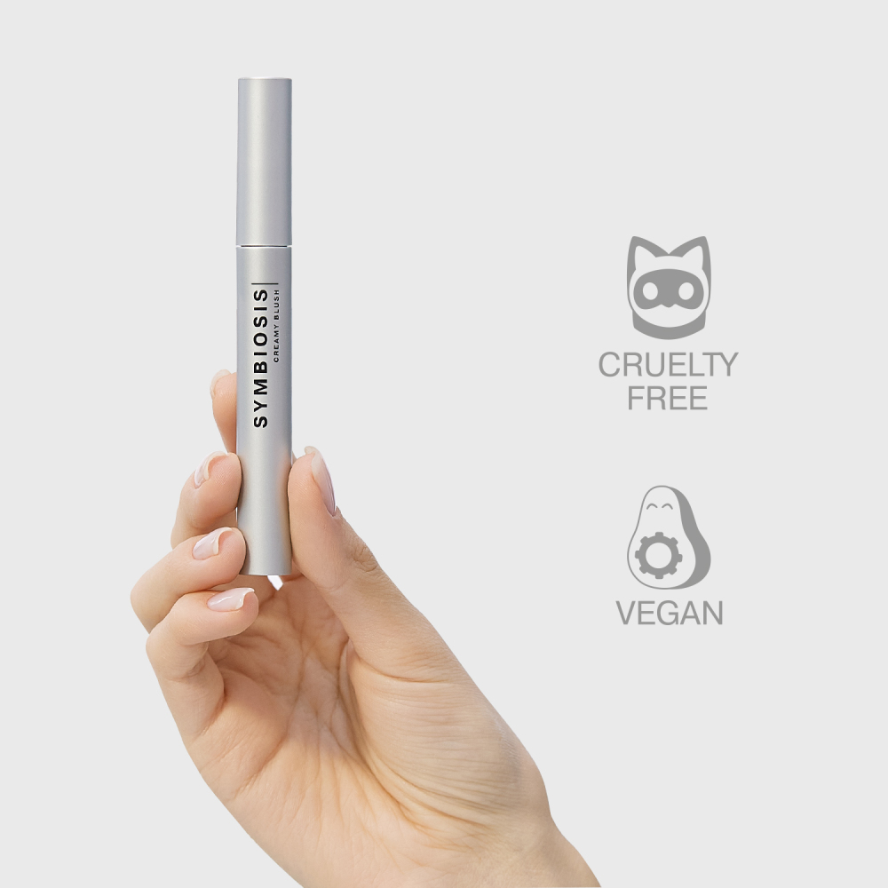  Румяна кремовые Symbiosis Creamy blushes, shade 01, 1,8 мл (INFLUENCE beauty, Лицо) фото 9