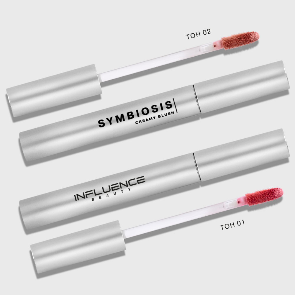  Румяна кремовые Symbiosis Creamy blushes, shade 01, 1,8 мл (INFLUENCE beauty, Лицо) фото 6