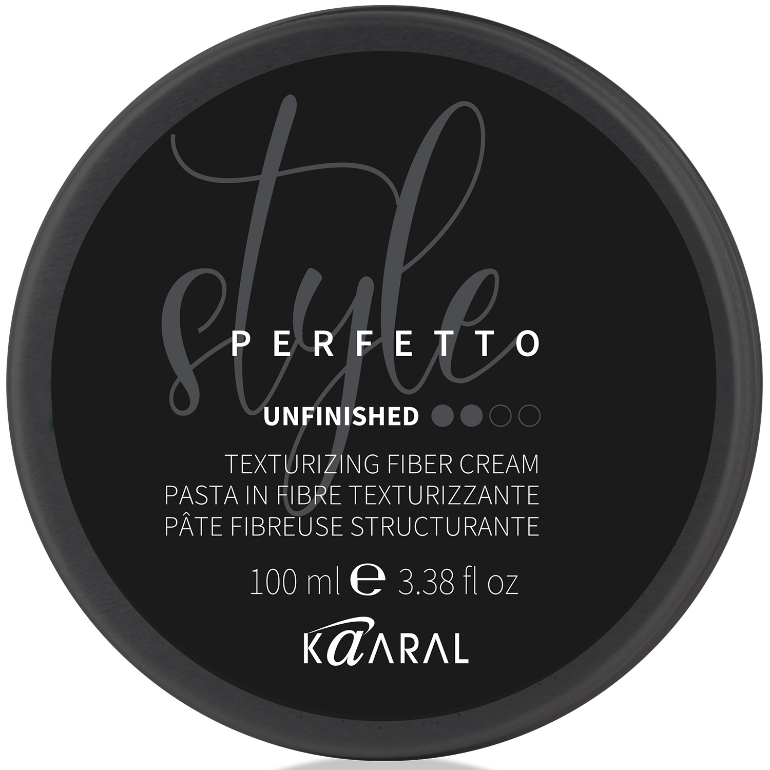 Kaaral Волокнистая паста для текстурирования волос Unfinished Texturizing Fiber Cream, 100 мл (Kaaral, Style Perfetto)