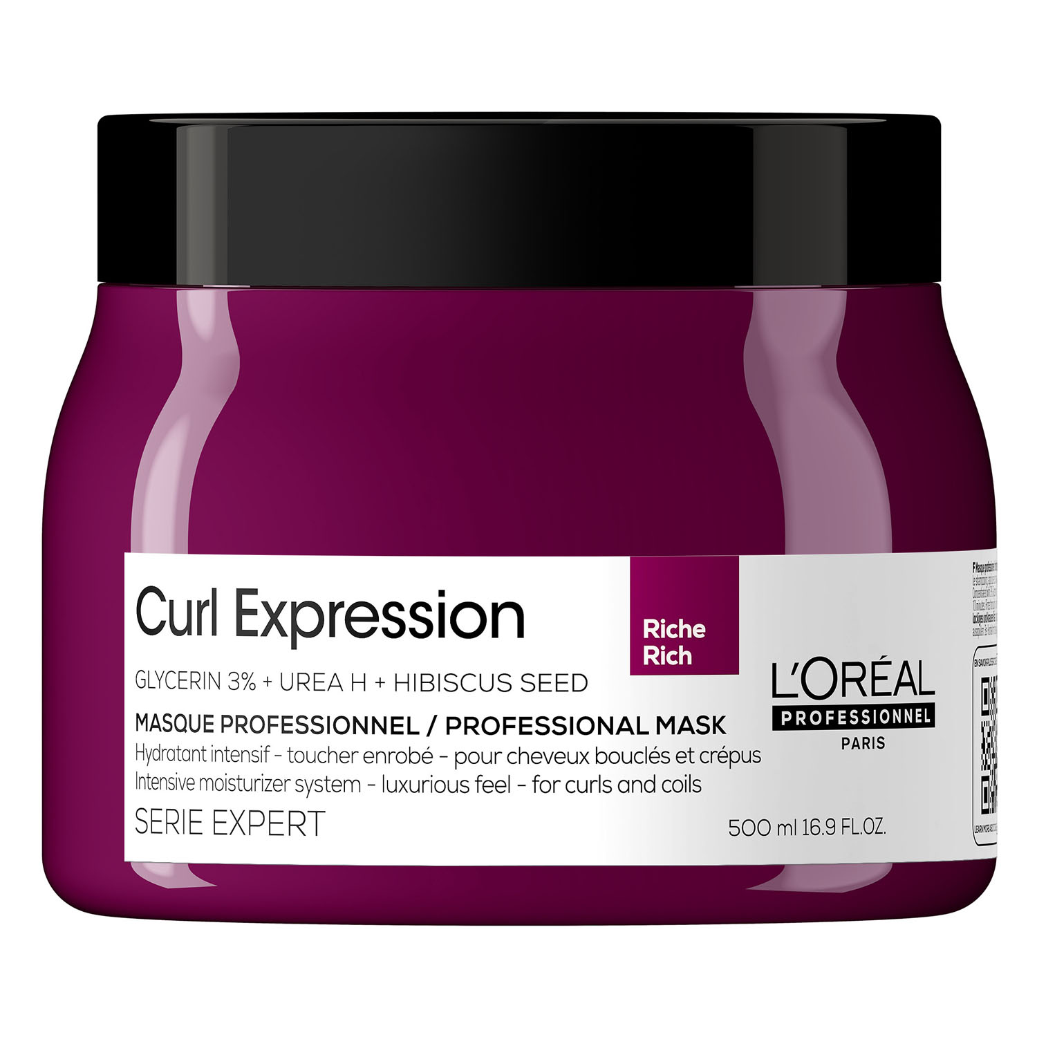 L'oreal Professionnel Профессиональная интенсивно увлажняющая маска Curl Expression для всех типов кудрявых волос, 500 мл (L'oreal Professionnel, Serie Expert)