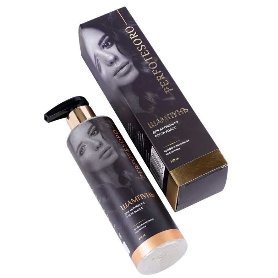 Перфотесоро Шампунь для активного роста волос, 250 мл (Perfotesoro, ) фото 2
