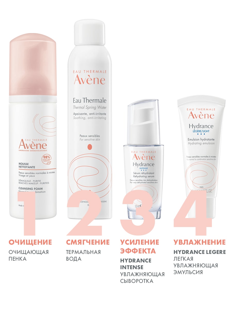 Авен Очищающая пенка для снятия макияжа, 150 мл (Avene, Sensibles) фото 6