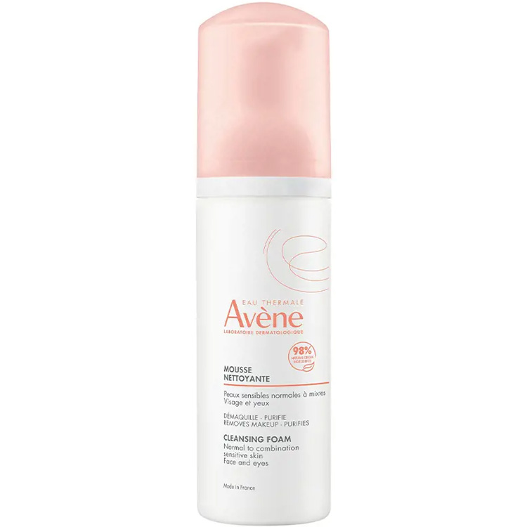 цена Avene Очищающая пенка для снятия макияжа, 150 мл (Avene, Sensibles)