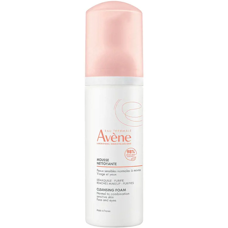 Avene Очищающая пенка для снятия макияжа, 150 мл (Avene, Sensibles) avene очищающая пенка для снятия макияжа 150 мл х 2 шт avene sensibles