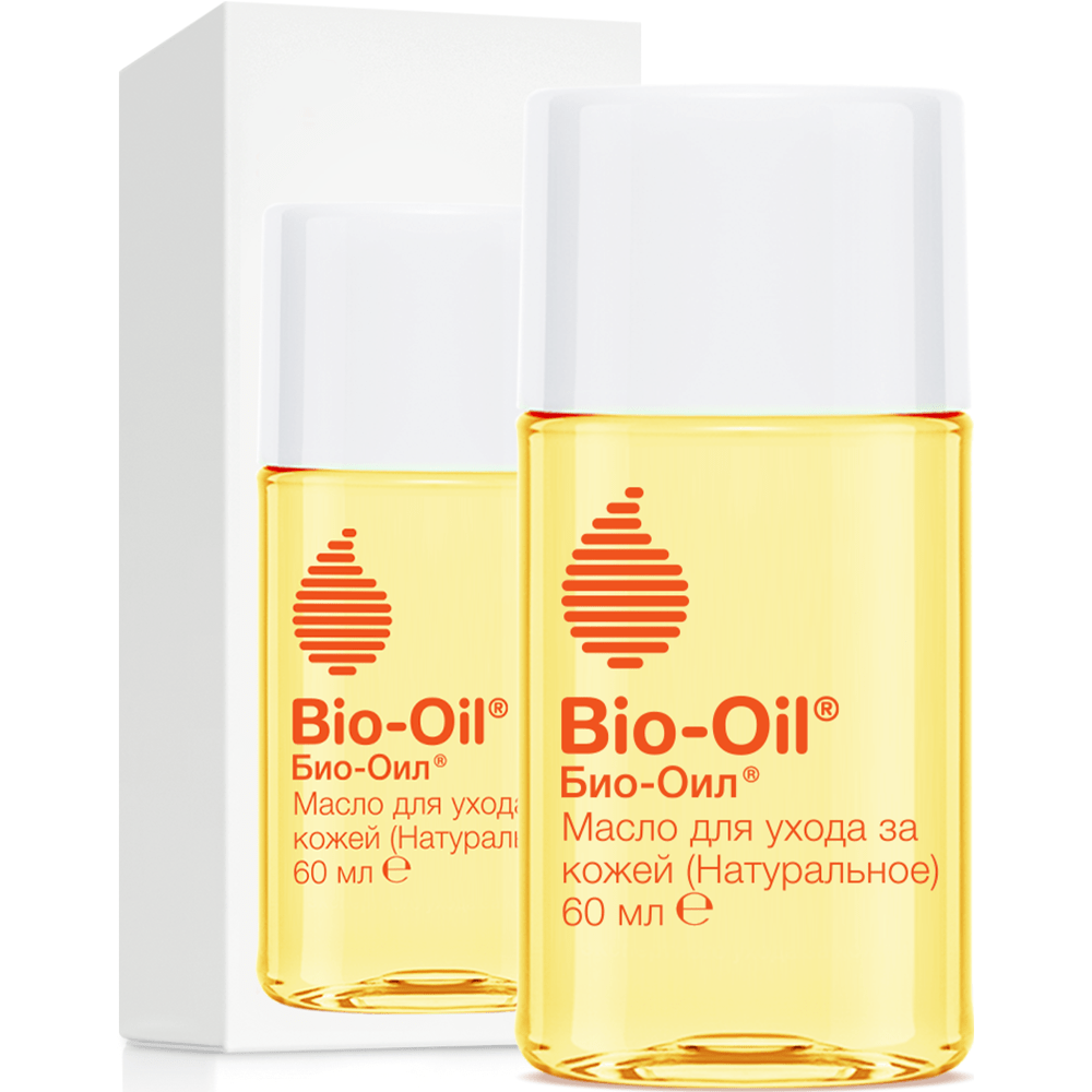Bio-Oil Натуральное косметическое масло для ухода за кожей, 60 мл (Bio-Oil, ) масло косметическое для ухода за кожей натуральное bio oil био оил 125мл