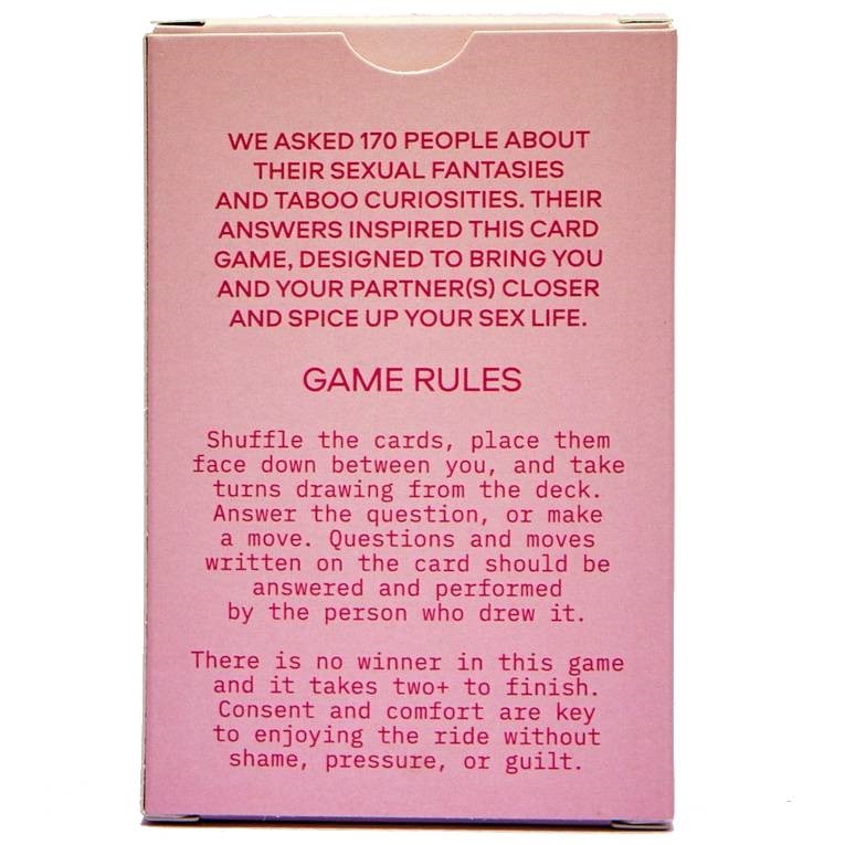Пурпур Карточная игра на тему сексуальных фантазий Game Sex, 1 шт (Purpur, ) фото 2