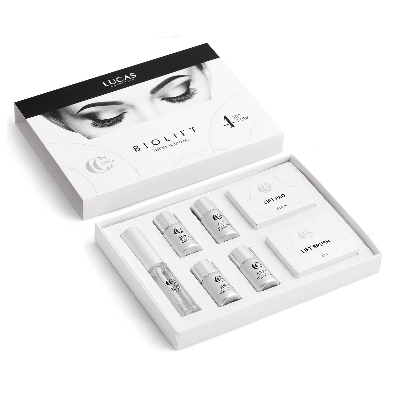 Лукас Косметикс Набор для завивки ресниц и бровей Biolift (Lucas Cosmetics, CC Lashes) фото 0