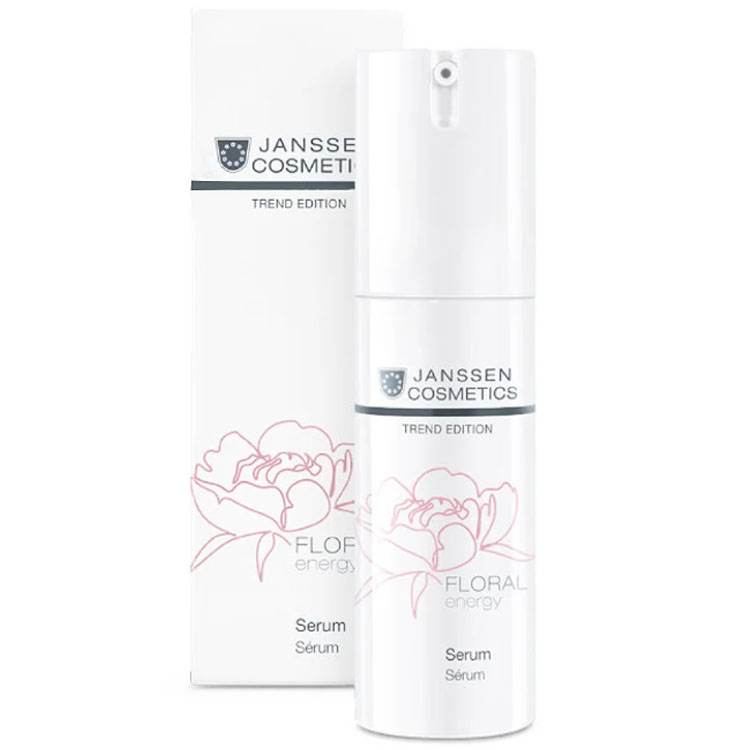 Янсен Косметикс Ревитализирующая anti-age сыворотка с экстрактами цветов Floral Energy Serum, 30 мл (Janssen Cosmetics, Trend Edition) фото 0
