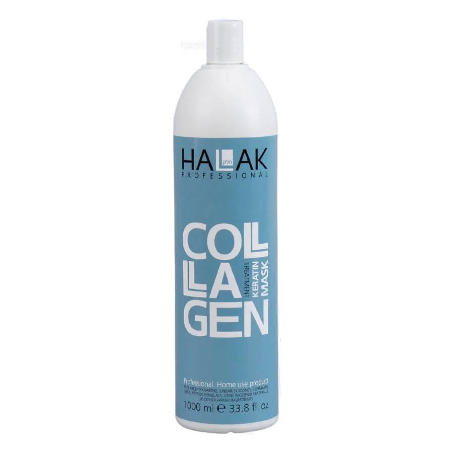 Halak Professional Маска для восстановления волос Collagen Keratin Mask, 1000 мл. фото