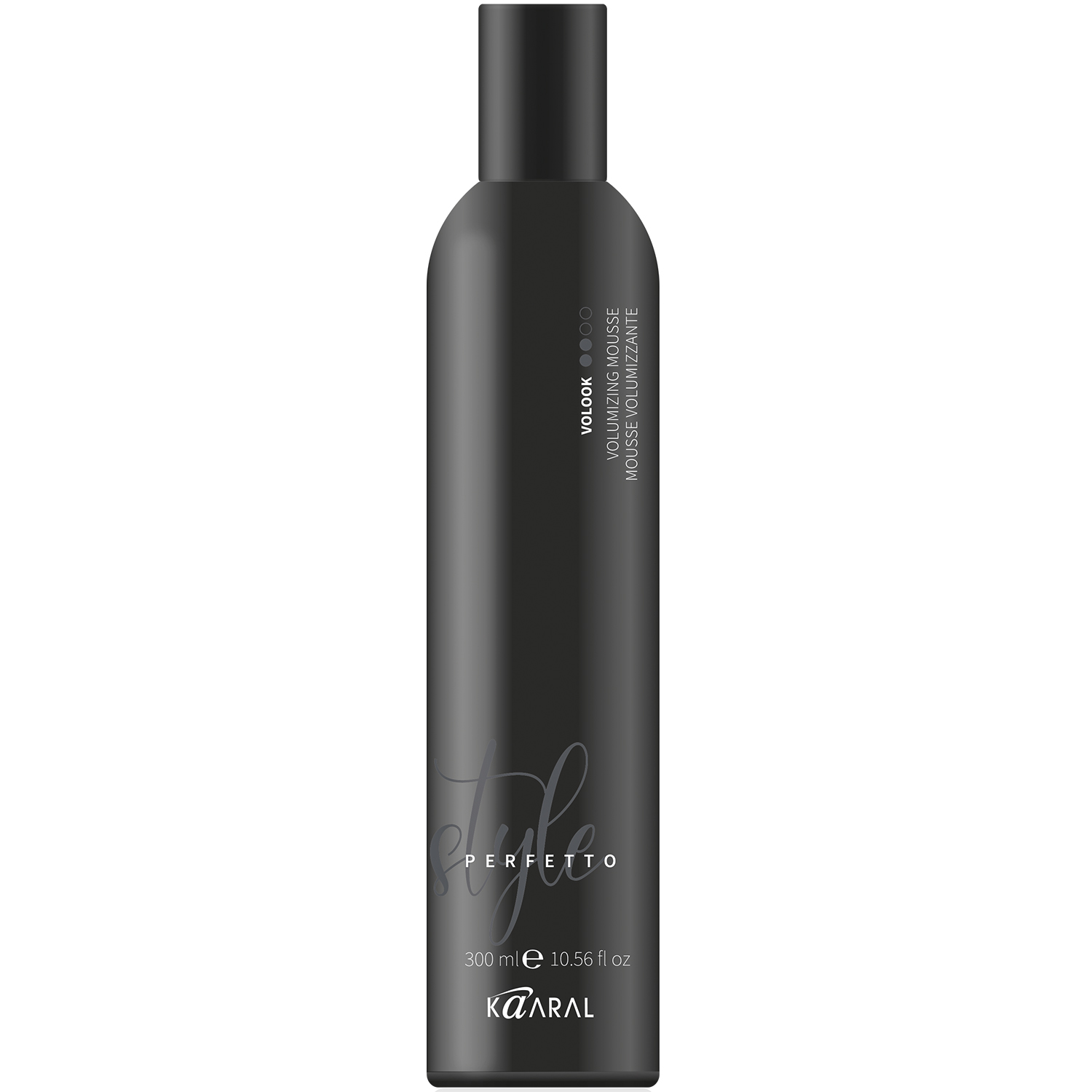 цена Kaaral Мусс для укладки волос средней фиксации Volook Medium Hold Volumizing Mousse, 300 мл (Kaaral, Style Perfetto)