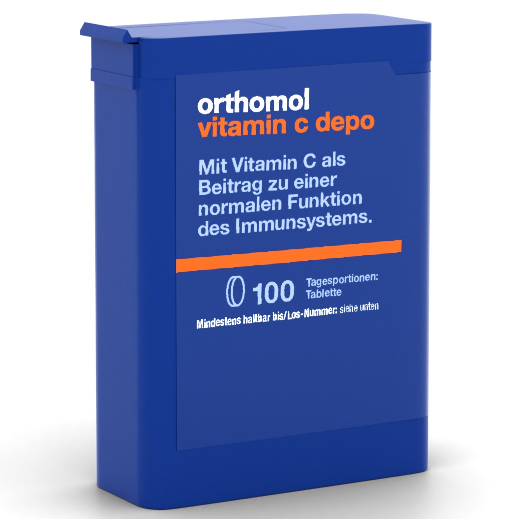 витаминный комплекс orthomol junior c plus 30 шт Orthomol Витаминный комплекс C Depo, 100 таблеток (Orthomol, Иммунная система)