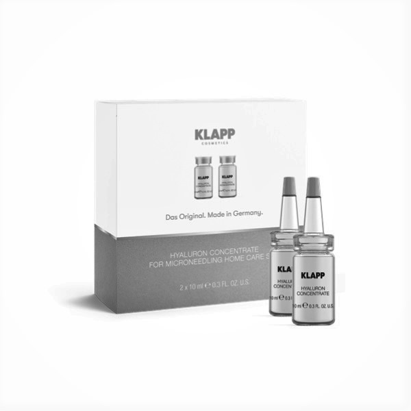 Klapp Сыворотка-концентрат Hyaluronic Concentrate, 2 х 10 мл (Klapp, Microneedling)