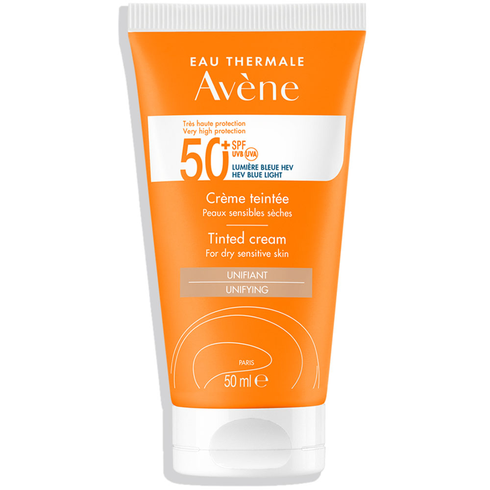 Avene Крем солнцезащитный тонирующий SPF 50+, 50 мл (Avene, Suncare)