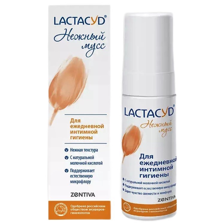 Lactacyd Нежный мусс для ежедневной интимной гигиены, 125 мл (Lactacyd, Базовый уход) косметика для мамы lactacyd для ежедневной интимной гигиены нежный мусс 150 мл