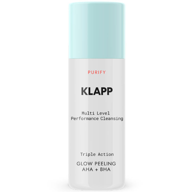 пилинг для лица dr g пилинг пузырьковый для кожи лица ph cleansing r e d blemish mild peeling Klapp Комплексный пилинг для сияния кожи Glow Peeling Aha+Bha, 30 мл (Klapp, Multi Level Performance)
