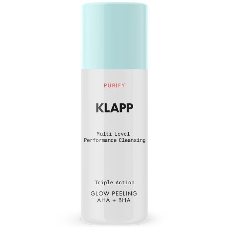 Klapp Комплексный пилинг для сияния кожи Glow Peeling Aha+Bha, 30 мл (Klapp, Multi Level Performance) тоник для лица klapp cosmetics тоник с pha для чувствительной кожи multi level performance cleansing