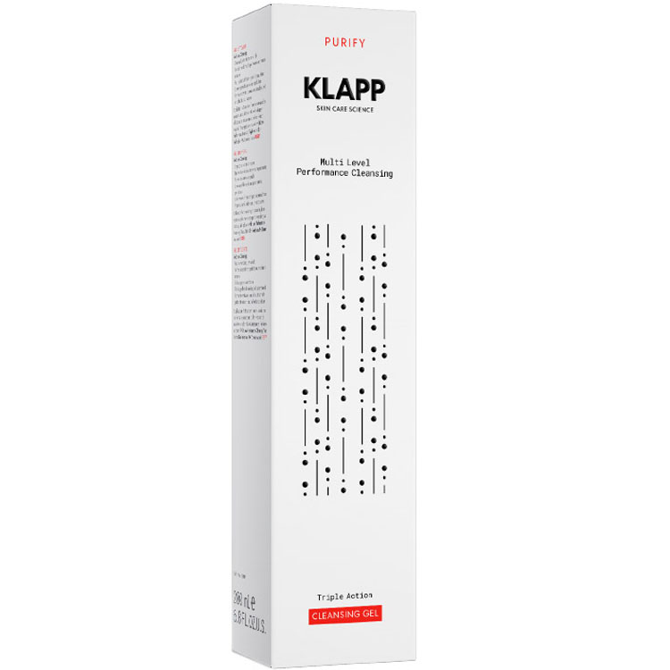 Клапп Очищающий гель тройного действия Cleansing Gel, 200 мл (Klapp, Multi Level Performance) фото 1