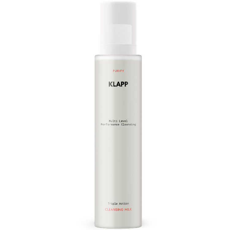 Klapp Очищающее молочко тройного действия Cleansing Milk, 200 мл (Klapp, Multi Level Performance) мультифункциональный бальзам для очищения кожи janssen cosmetics multi action cleansing balm 50 мл