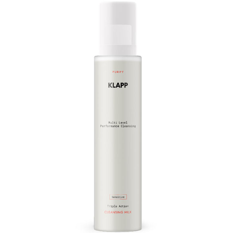 Klapp Очищающее молочко для чувствительной кожи Cleansing Milk Sensitive, 200 мл (Klapp, Multi Level Performance) тоник для лица klapp cosmetics тоник с pha для чувствительной кожи multi level performance cleansing