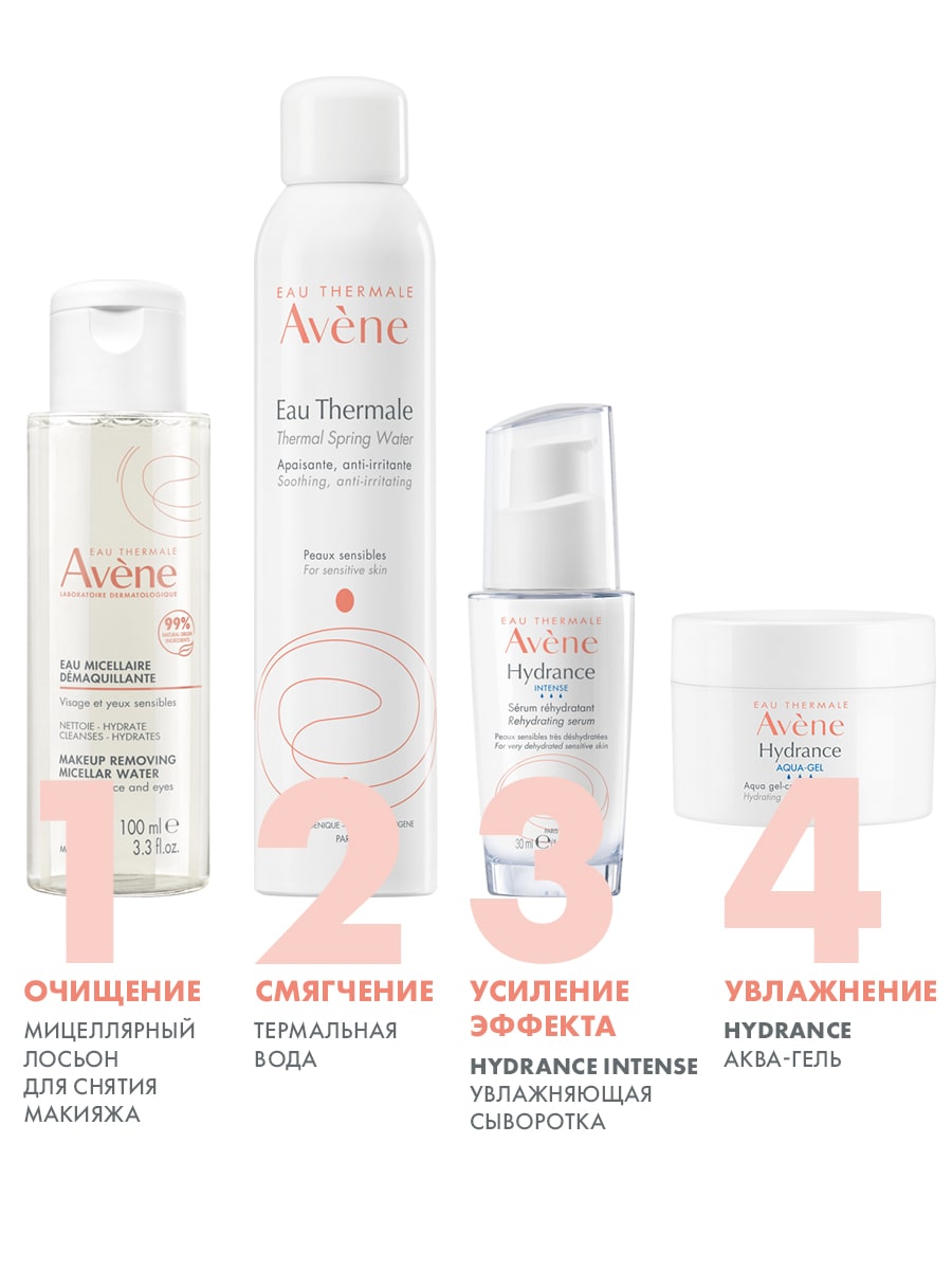 Авен Мицеллярный лосьон для снятия макияжа, 100 мл (Avene, Sensibles) фото 6