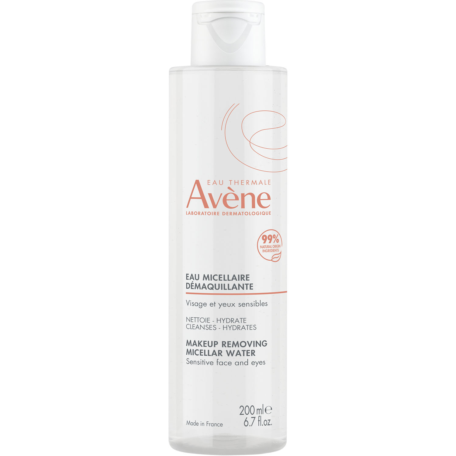 мицеллярный лосьон для снятия макияжа eau thermale avene the essentials 200 мл Avene Мицеллярный лосьон для снятия макияжа, 200 мл (Avene, Sensibles)