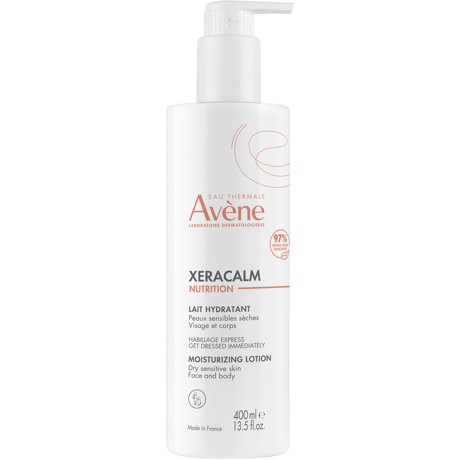 

Avene Легкое питательное молочко, 400 мл (Avene, XeraCalm), XeraCalm