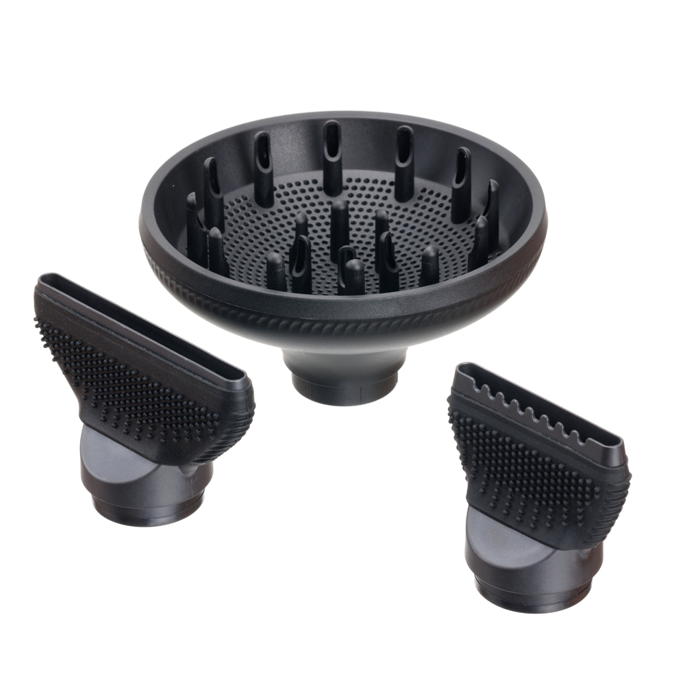 Деваль Про Фен Pro Legacy с ионизацией и 2мя насадками + диффузор, черный, 1700 Вт (Dewal Pro, Фены) фото 6