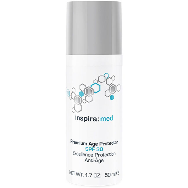 Inspira Cosmetics Многофункциональный anti-age крем-протектор SPF 30 для всех типов кожи, 50 мл (Inspira Cosmetics, Inspira Med) inspira cosmetics многофункциональный anti age крем протектор spf 30 для всех типов кожи 50 мл inspira cosmetics inspira med