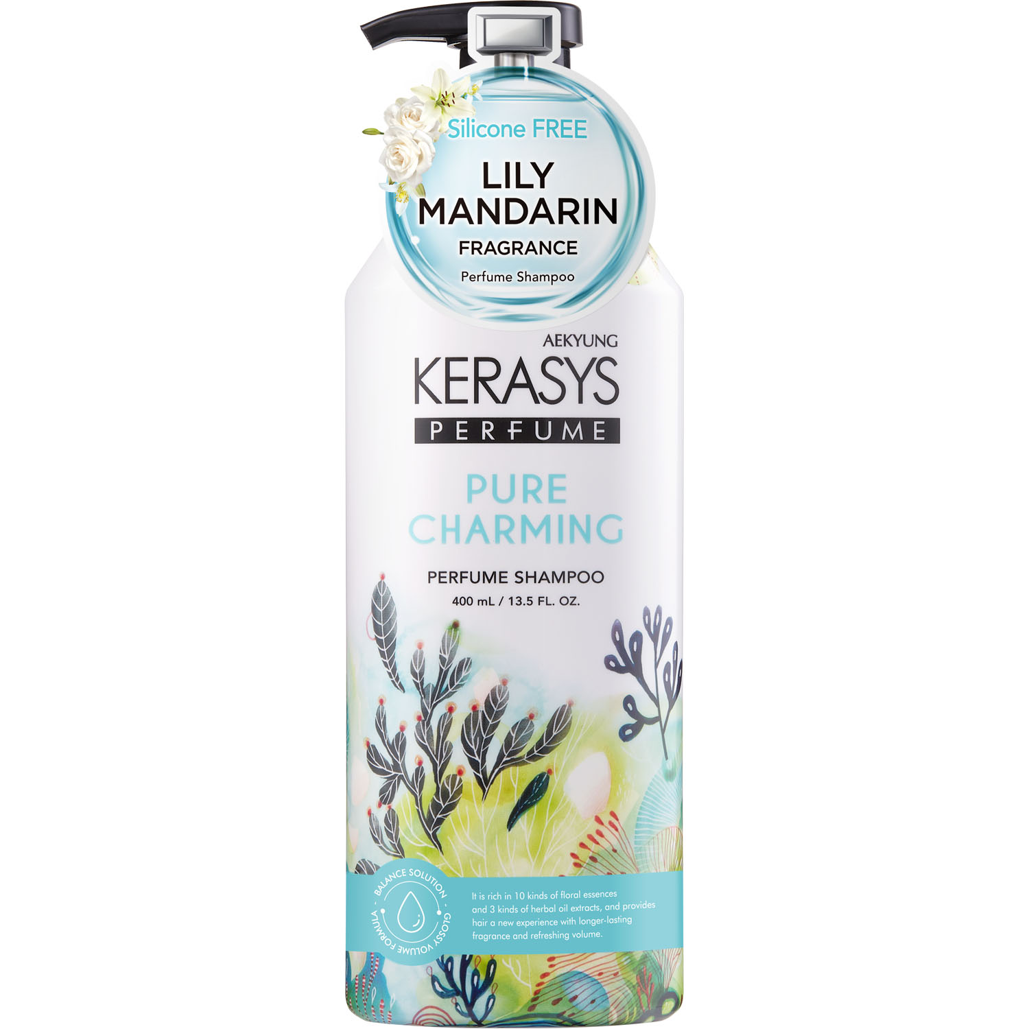 Kerasys Шампунь для сухих и ломких волос Pure Charming, 400 мл (Kerasys, Perfumed Line) цена и фото