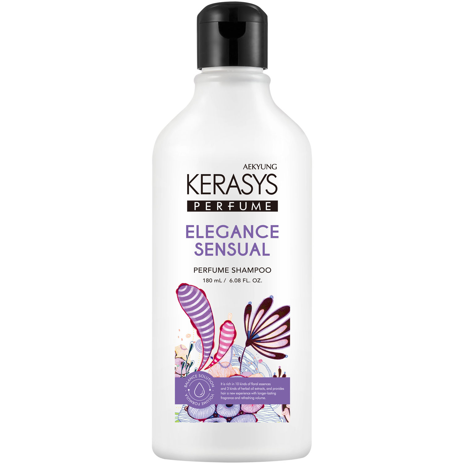 Керасис Шампунь для тонких и ослабленных волос Elegance Sensual, 180 мл (Kerasys, Perfumed Line) фото 0
