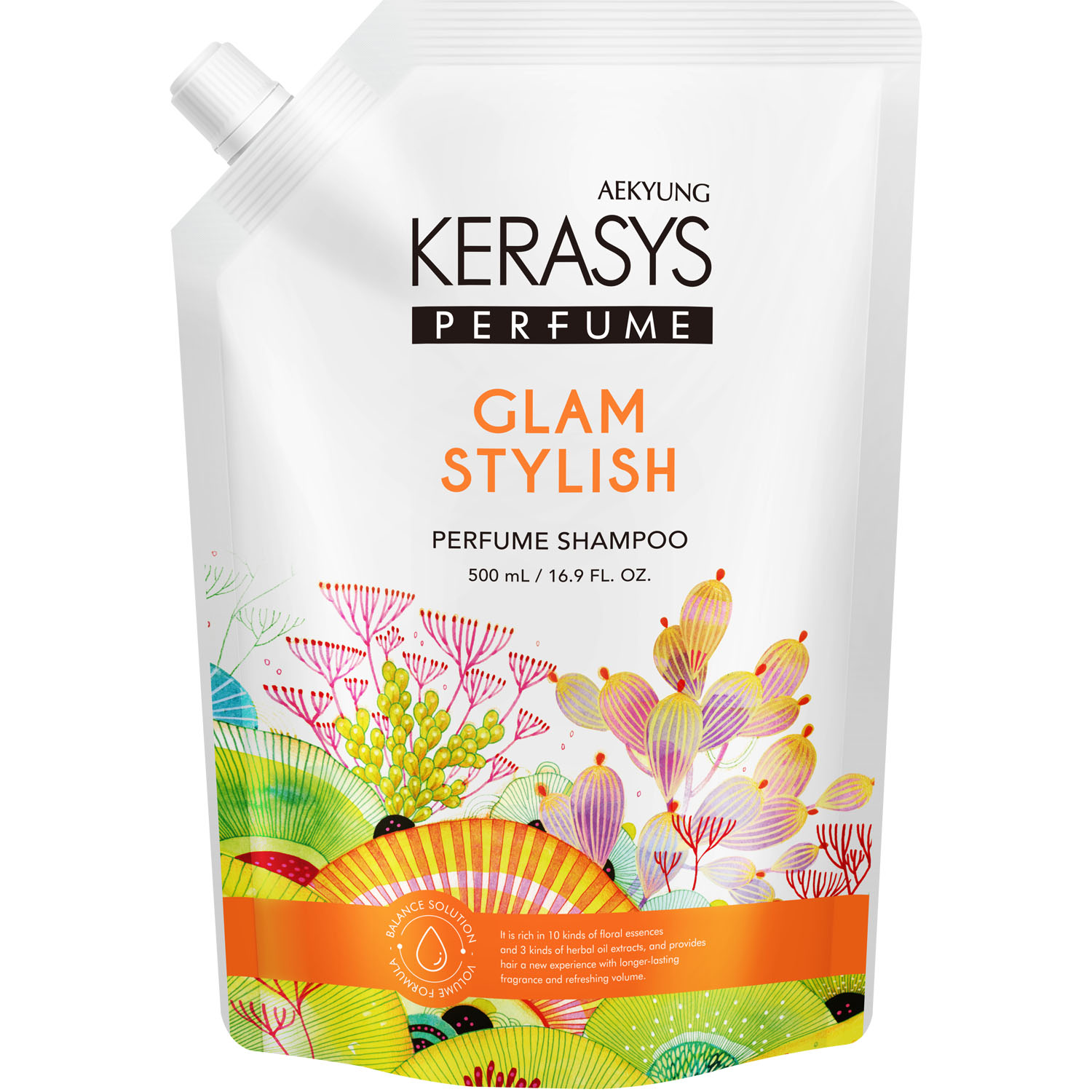 Kerasys Шампунь для всех типов волос Glam Stylish, 500 мл (Kerasys, Perfumed Line)