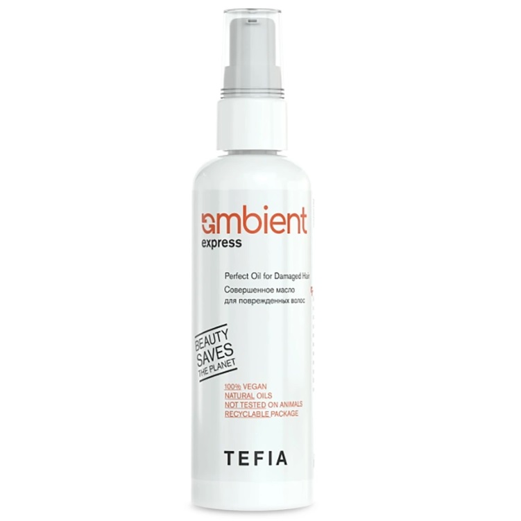 Tefia Совершенное масло для поврежденных волос, 100 мл (Tefia, Ambient) tefia спрей филлер для поврежденных волос 250 мл tefia ambient