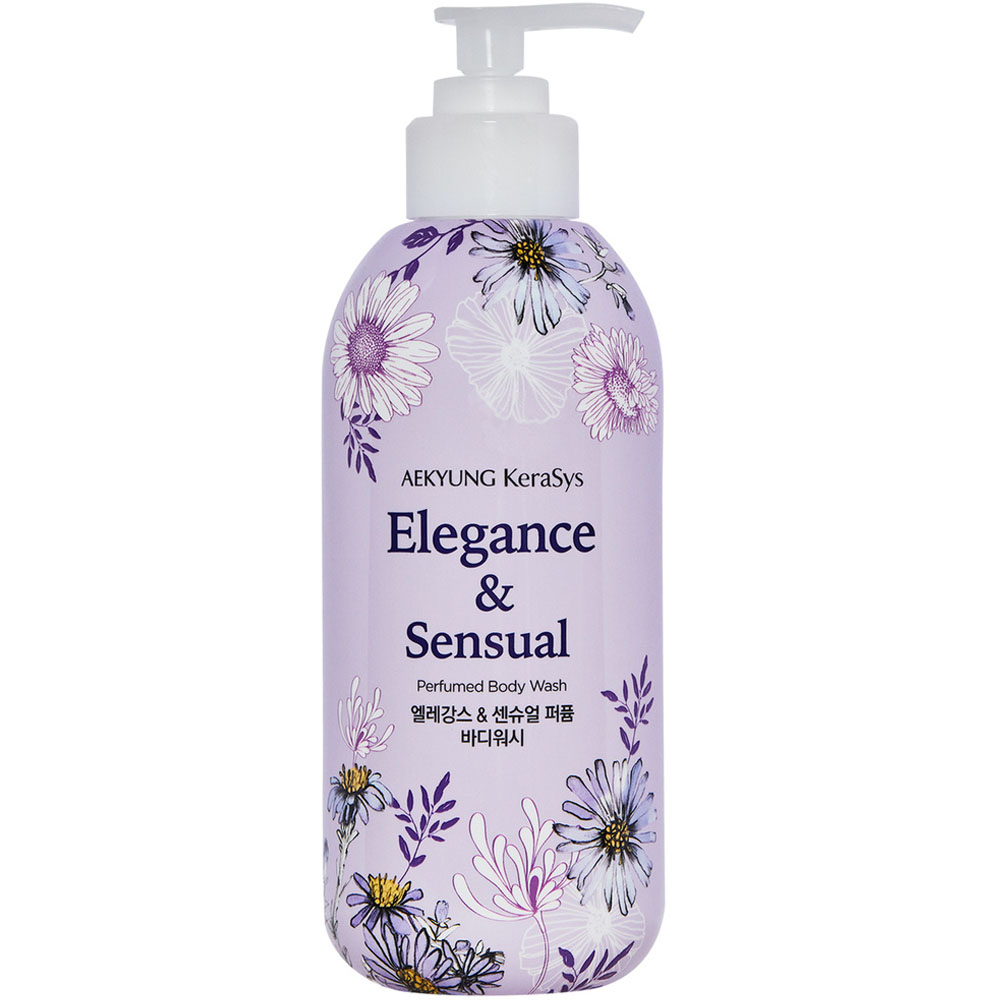 Kerasys Гель для душа Elegance Sensual для всех типов кожи, 500 мл (Kerasys, Perfumed Line)