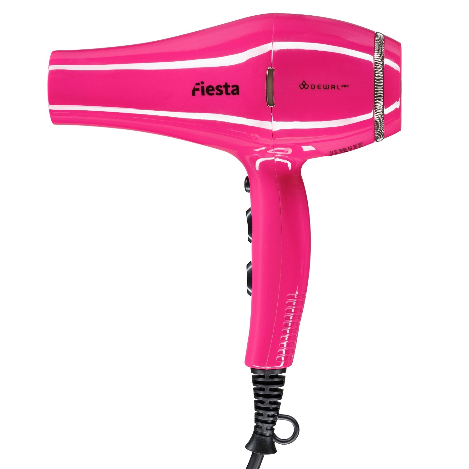 Деваль Про Фен Fiesta с ионизацией, фуксия, 3 насадки, 2600 Вт (Dewal Pro, Фены) фото 7