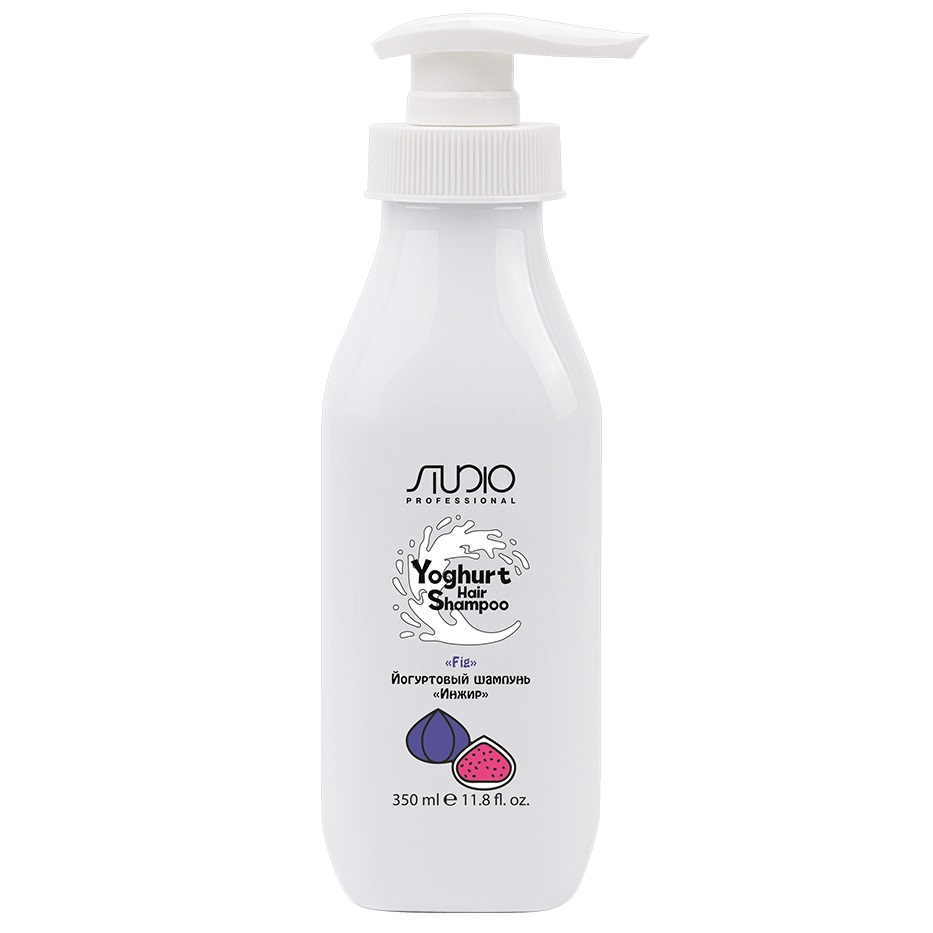 Kapous Professional Йогуртовый шампунь для волос «Инжир», 350 мл (Kapous Professional, Studio Professional) цена и фото