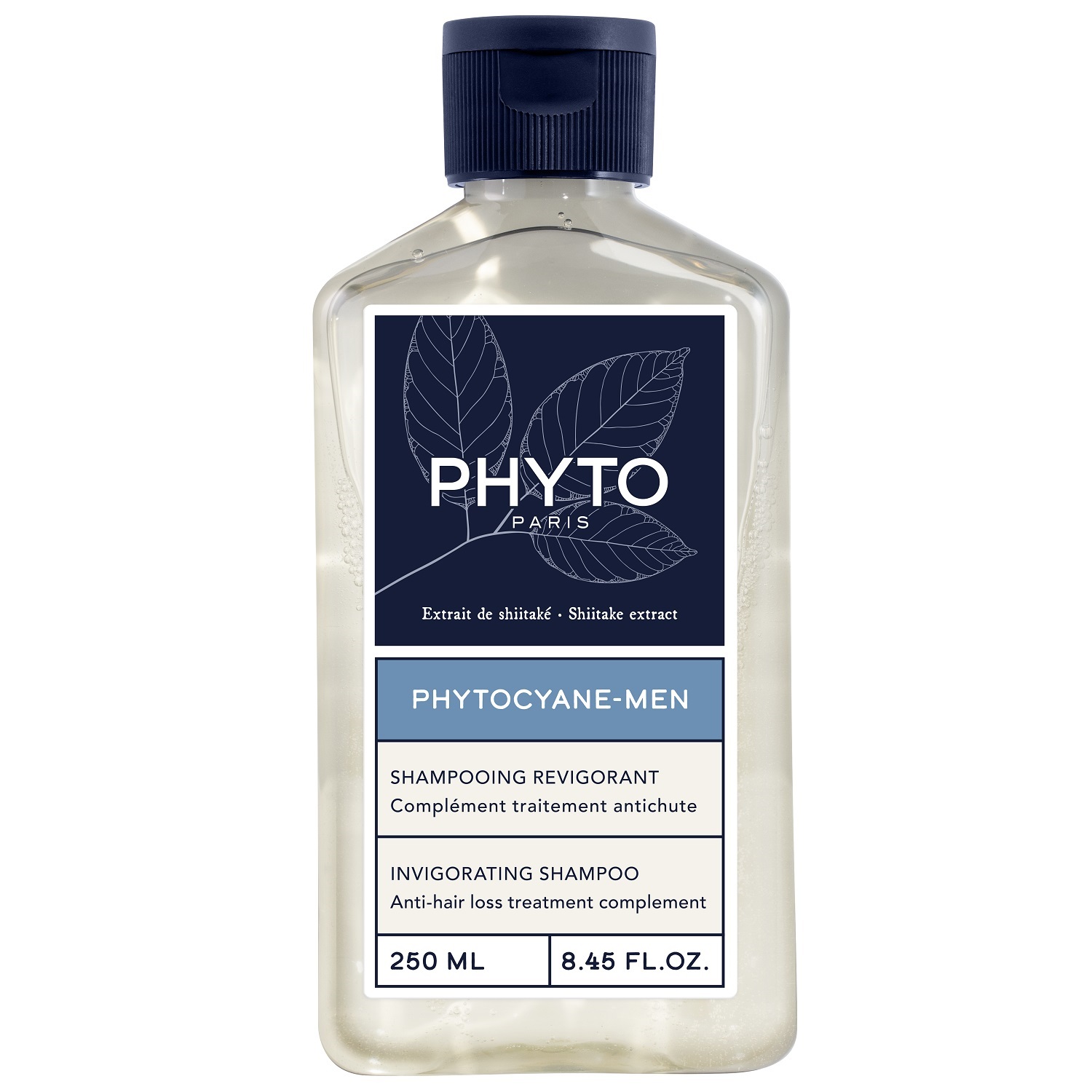 Phyto Мужской укрепляющий шампунь для волос, 250 мл (Phyto, Phytocyane) phyto набор для женщин сыворотка от выпадения волос 12х 5мл укрепляющий шампунь 100 мл phyto phytocyane
