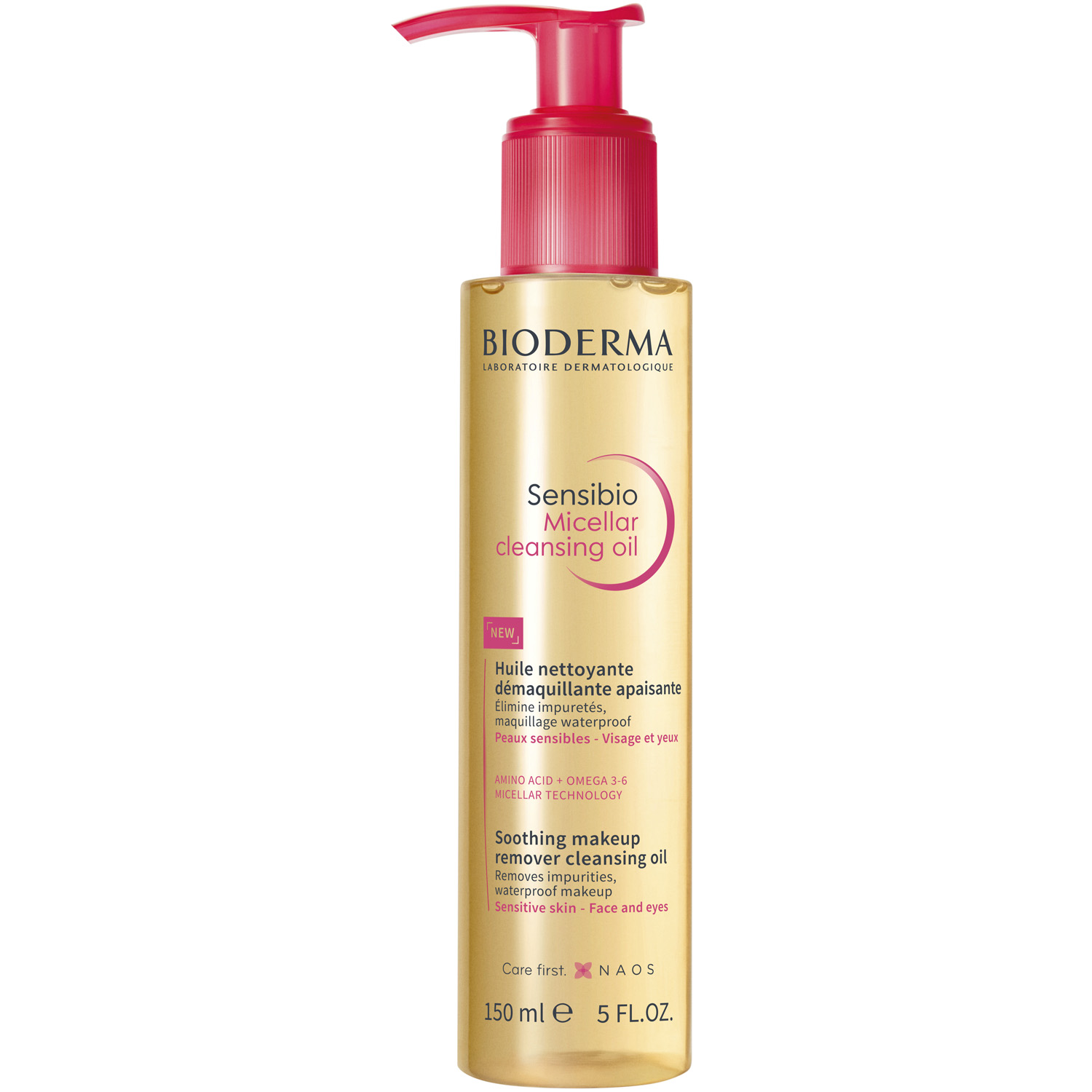 цена Bioderma Очищающее мицеллярное масло для чувствительной кожи, 150 мл (Bioderma, Sensibio)