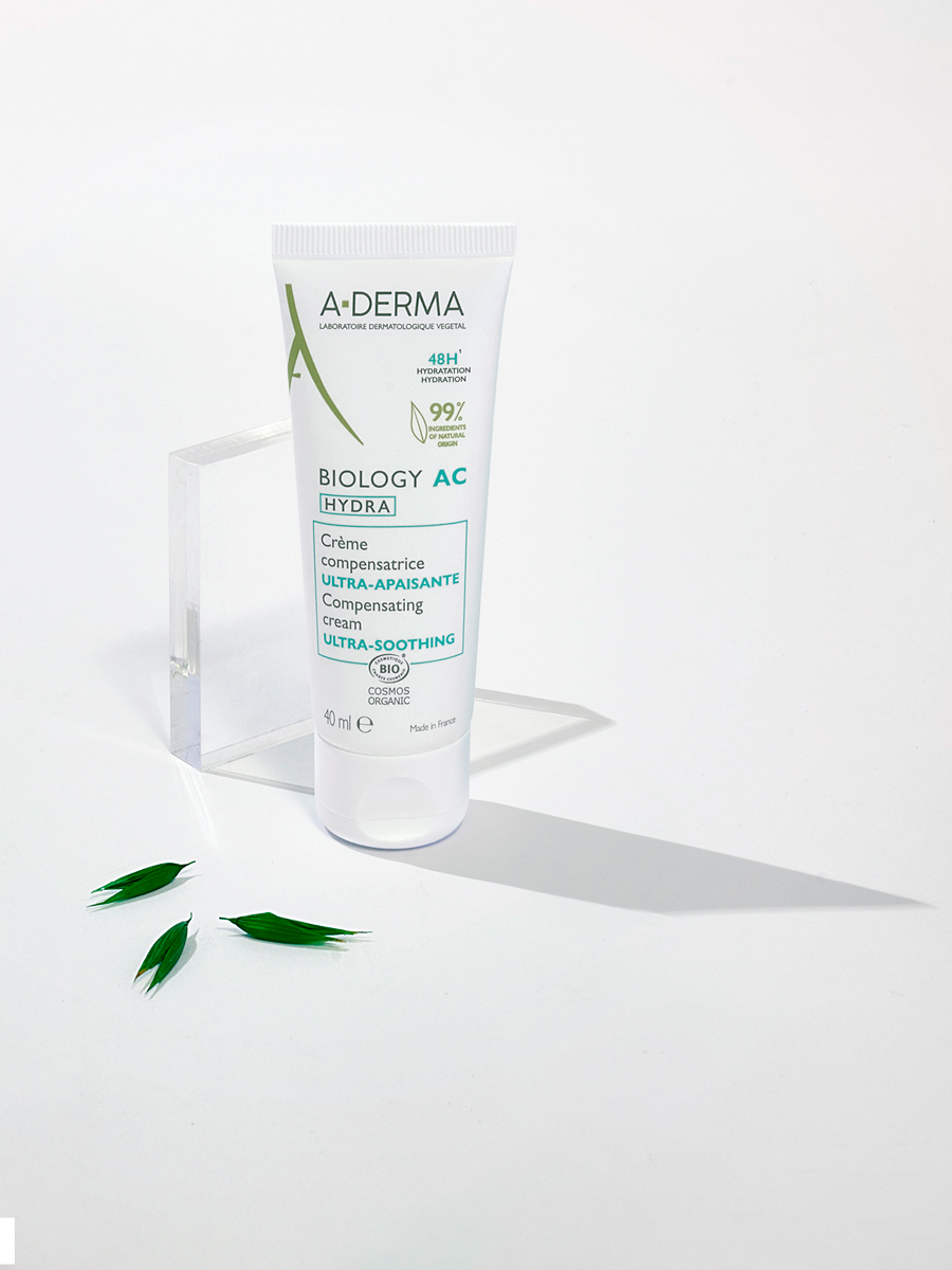 Адерма Крем восстанавливающий баланс ослабленной кожи AC Hydra, 40 мл (A-Derma, Biology) фото 6